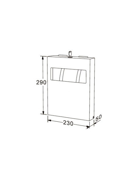 Distributeur en papier couvre les sièges de toilette GENWEC Distributeur en papier couvre les sièges de toilette GENWEC