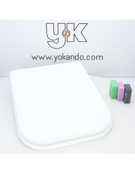 Tapa WC HATRIA FUSION Q Caída Amortiguada Fabricada A Medida BLANCO