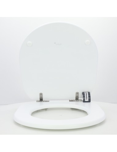 Tapa WC NOKEN PORCELANOSA FORMA (VERSION 1 - REDONDO) Caída Amortiguada Fabricada A Medida - BLANCO