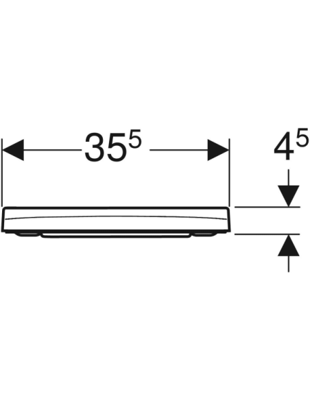 Geberit Smyle Original WC SEAT enveloped with soft close