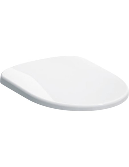 Original Geberit Selnova toilet seat with stainless steel anchors.