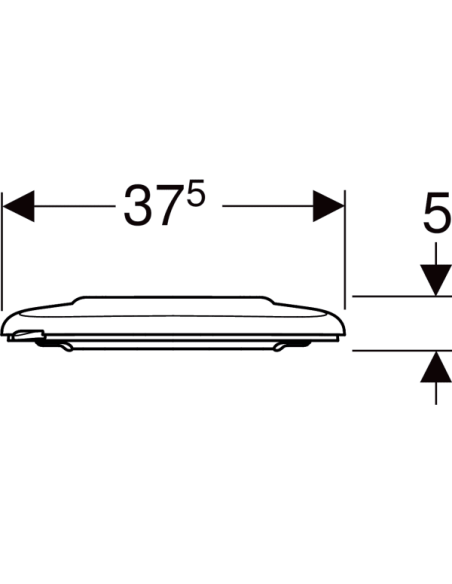 ASSENTO SANITÁRIO Geberit Selnova Comfort original com fixação superior ASSENTO SANITÁRIO Geberit Selnova Comfort original com fixação superior