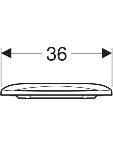 Original Geberit Selnova Comfort seat with lower fixing Original Geberit Selnova Comfort seat with lower fixing