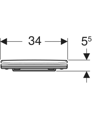 TAPA WC infantil Geberit Bambini original