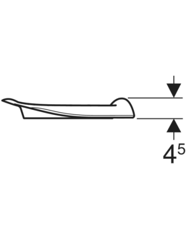 Adaptateur pour toilettes pour enfants Geberit Bambini d'origine