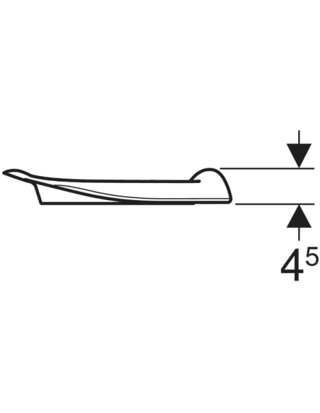 Adapter for original Geberit Bambini children's toilet Adapter for original Geberit Bambini children's toilet