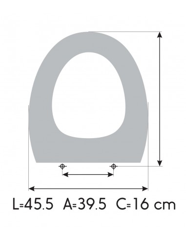 SANITANA LISBOA Soft Close Toilet Seat ETOOS