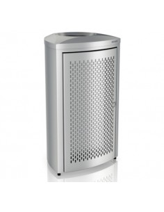 Papelera 130 L. INOX Satinado