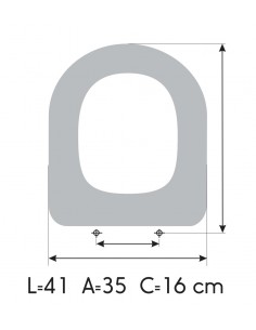 VALADARES OPUS Soft Close Toilet Seat Made to Measure 2