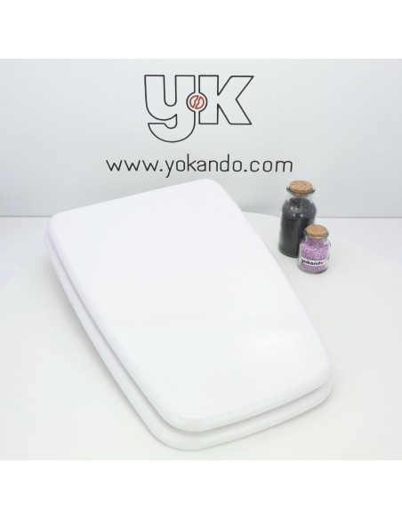 Tapa WC BELLAVISTA TOCAI Caida Amortiguada Fabricada A Medida BLANCO