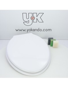 Tapa WC ROCA CARMEN (ANTIGUO) Caída Amotiguada Fabricada A Medida BLANCO