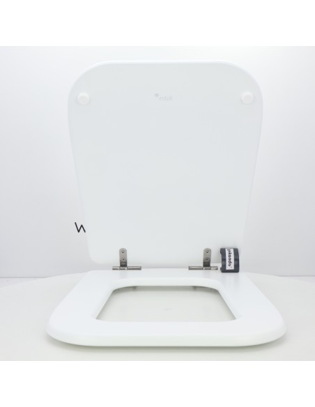 Tapa WC FLAMINIA COMO SUSPENDIDO Caída Amortiguada Fabricada A Medida BLANCO