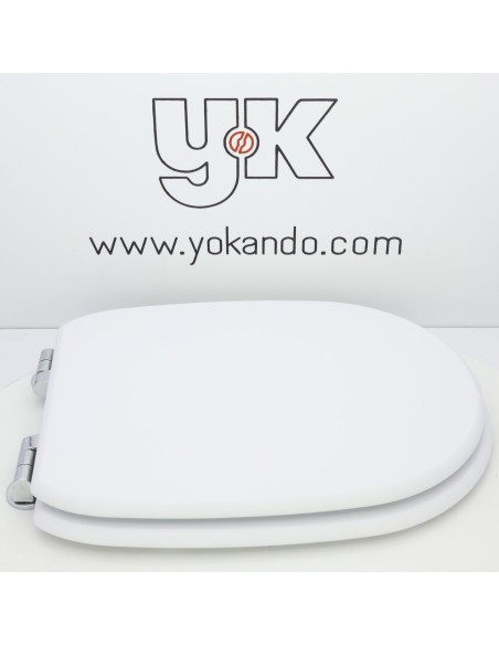 Tapa WC SELLES JOAN SUSPENDIDO Caída Amortiguada Fabricada A Medida BLANCO MATE