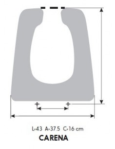 ASIENTO HERRADURA CARENA 2