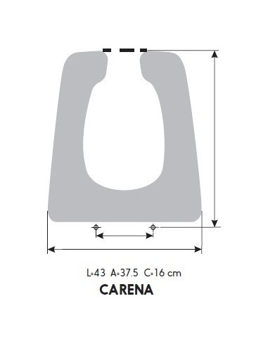 ASIENTO HERRADURA CARENA