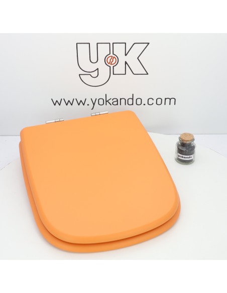 Tapa WC BELLAVISTA ARCADIA Fabricada A Medida NARANJA Tapa WC BELLAVISTA ARCADIA Fabricada A Medida NARANJA