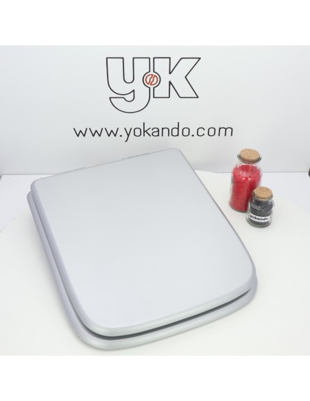 Tapa WC ROCA DAMA Fabricada A Medida PLATA