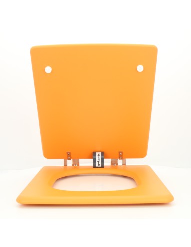 Tapa WC SELLES SHANGA Fabricada A Medida NARANJA