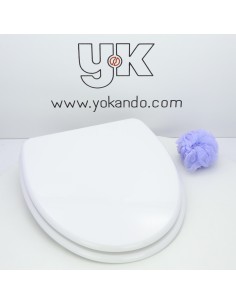 Tapa WC NOKEN PORCELANOSA MILAN Caída Amortiguada Fabricada A Medida BLANCO