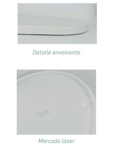Jacob Delafon Altair Soft Close Toilet Seat Compatible ETOOS
