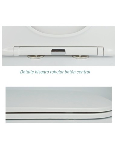 Tapa WC Strohm Teka Formentera Soft Compatible Duroplast