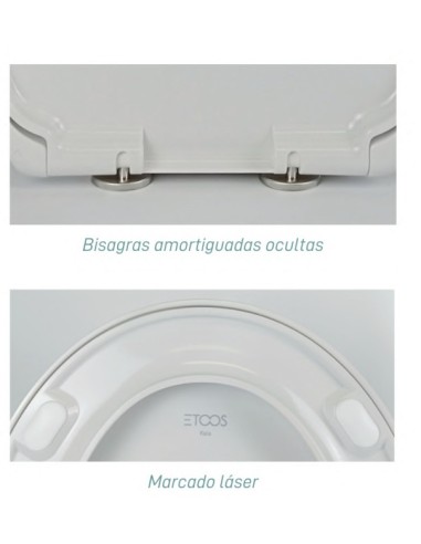 Tampa sanita Queda Amortecida Jacob Delafon Apolo Compativel Duroplast