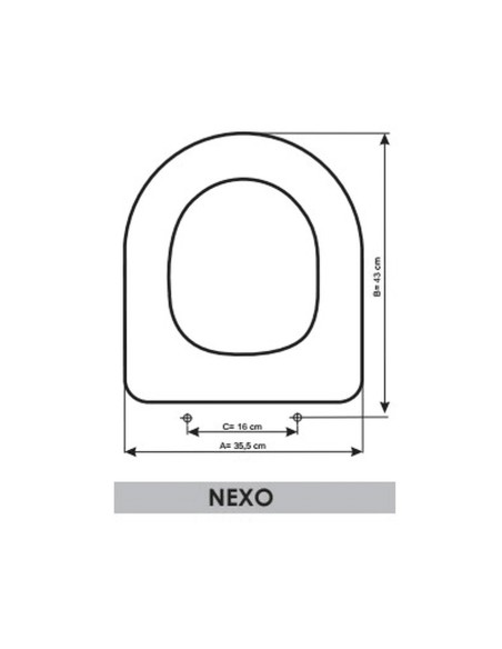 GALA NEXO Soft Close Original Toilet Seat