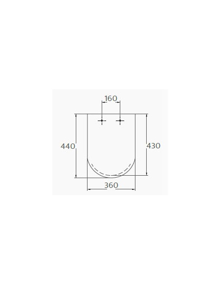 GALA MARINA VERTICAL Original Toilet Seat