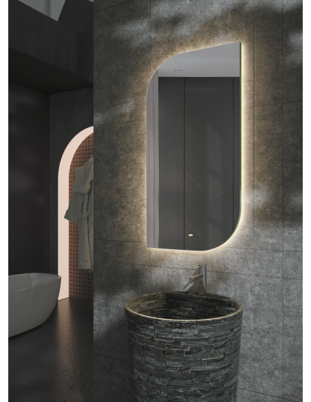 Miroir LED CARDIFF Miroir LED CARDIFF