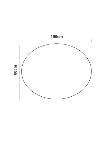 Miroir LED OVAL