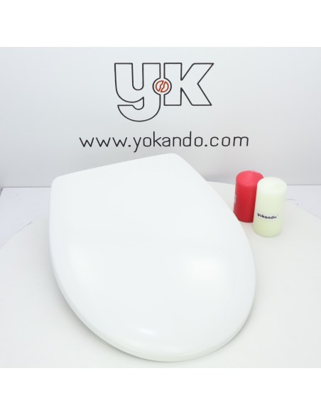 Tapa WC Dolomite Novella Caída Amortiguada Compatible Duroplast