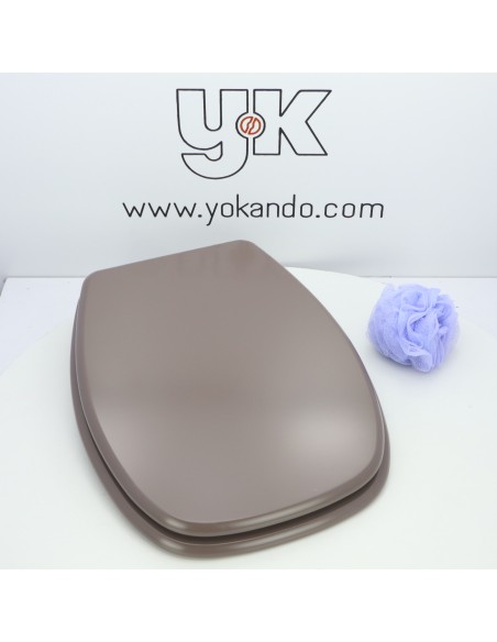 Tapa WC PORSAN NOA Fabricada A Medida MARRÓN BALI