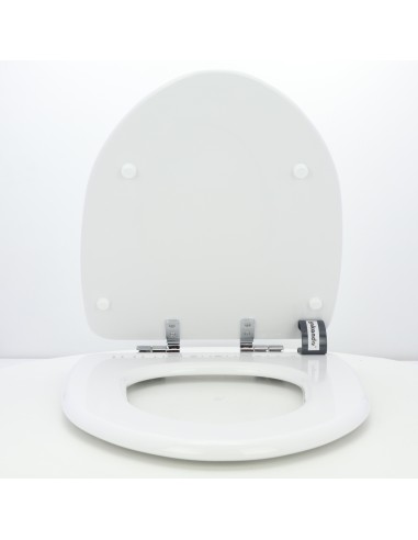 Tapa WC BELLAVISTA LARA Caida Amortiguada Fabricada A Medida BLANCO