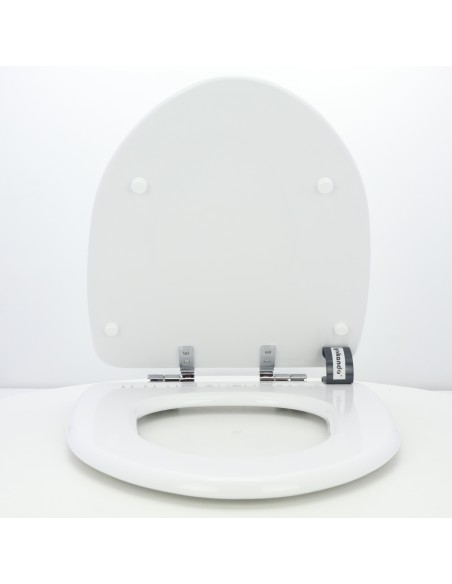 Tapa WC BELLAVISTA LARA Caida Amortiguada Fabricada A Medida BLANCO