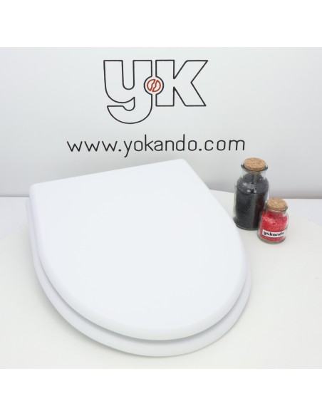 Tapa WC VILLEROY BOCH TARGA Fabricada A Medida BLANCO MATE