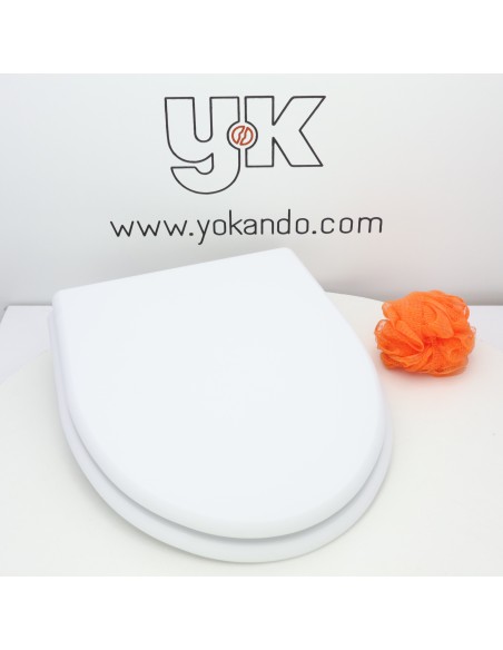 Tapa WC VILLEROY BOCH TARGA Caída Amortiguada Fabricada A Medida BLANCO MATE