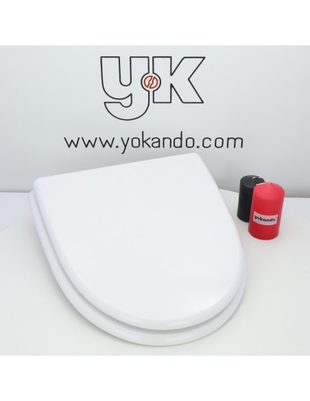 Abattant WC NOKEN PORCELANOSA NIZA avec Frein De Chute ETOOS