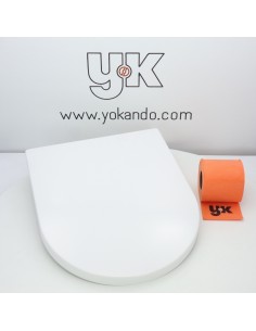 Tapa WC Dolomite Quadrarco Caída Amortiguada Compatible Duroplast