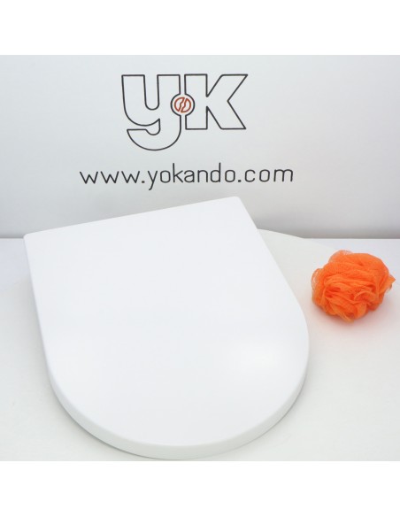 Tapa WC Dolomite Clodia Caída Amortiguada Compatible Duroplast