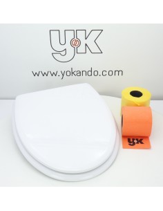Tapa WC JACOB DELAFON FLEUR Caída Amortiguada Fabricada A Medida BLANCO