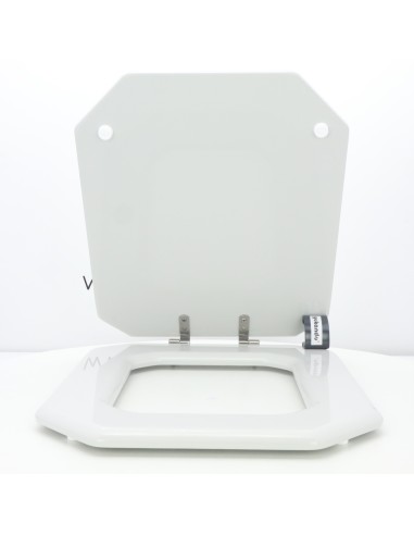 Tapa WC DURAVIT 1930 OCTOGONAL Fabricada A Medida GRIS