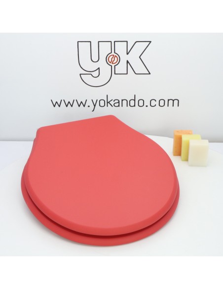 Tapa WC VALADARES NEOCLASICA Fabricada A Medida ROJO