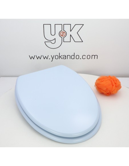 Tapa WC JACOB DELAFON VENUS Caída Amortiguada Fabricada A Medida AZUL BOREAL