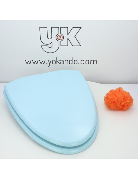 Tapa WC ROCA VERANDA Caída Amortiguada Fabricada A Medida AZUL FORMENTOR Tapa WC ROCA VERANDA Caída Amortiguada Fabricada A Medida AZUL FORMENTOR