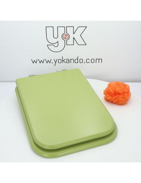 Tapa WC DOLOMITE EPOCA Fabricada A Medida VERDE MUSGO
