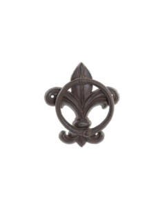 Poignée de porte décorative en fonte