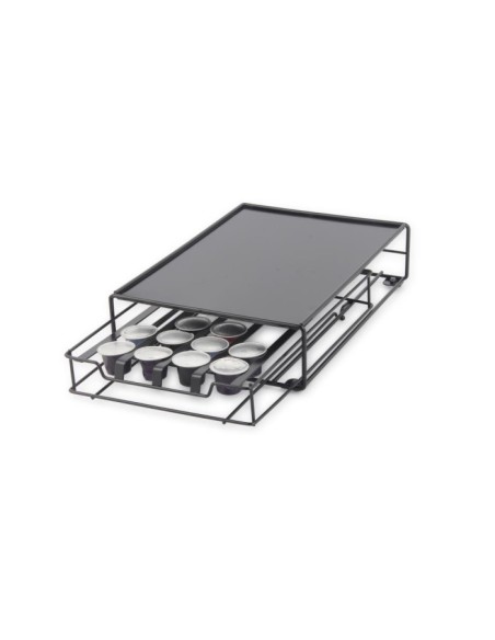 Suporte de cápsulas metálico Nespresso © 32 PCs.
