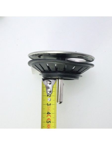 Plugue para pia de aço inoxidável modelo Infinity