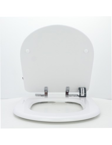 Tapa WC BELLAVISTA STYLO Caída Amortiguada Fabricada A Medida BLANCO MATE