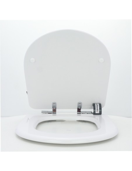 Tapa WC BELLAVISTA STYLO Caída Amortiguada Fabricada A Medida BLANCO MATE
